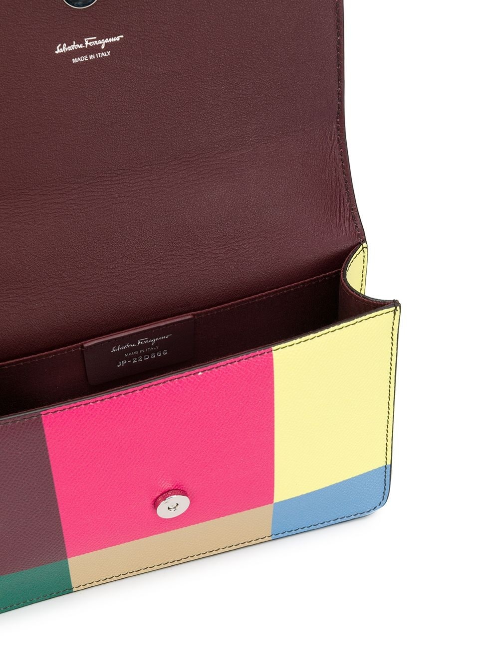 Gancini colour-block crossbody bag - 5