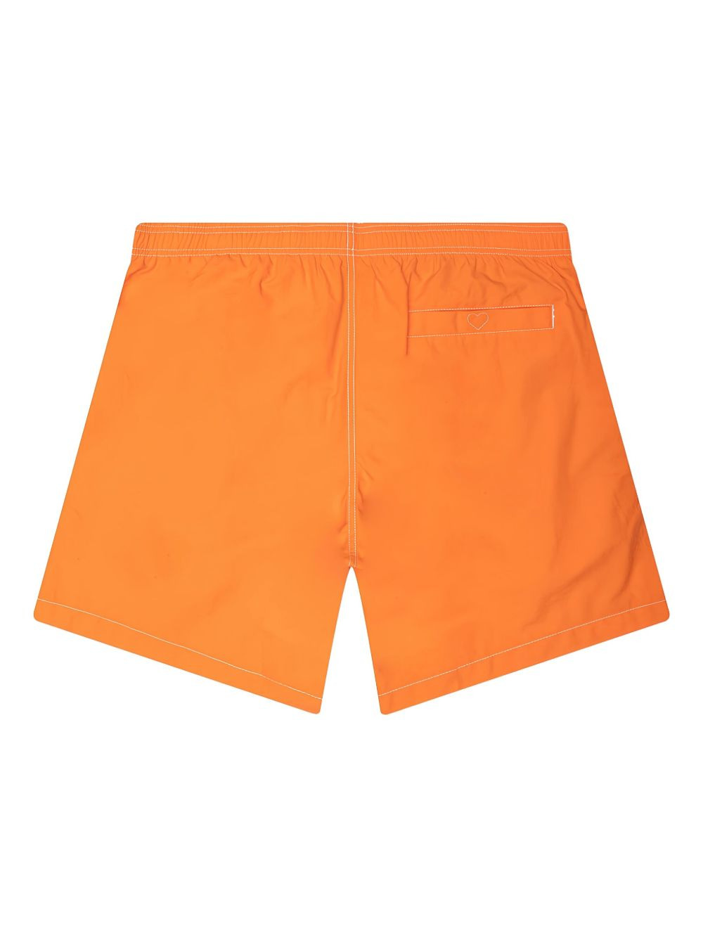 heart-logo swim shorts - 2
