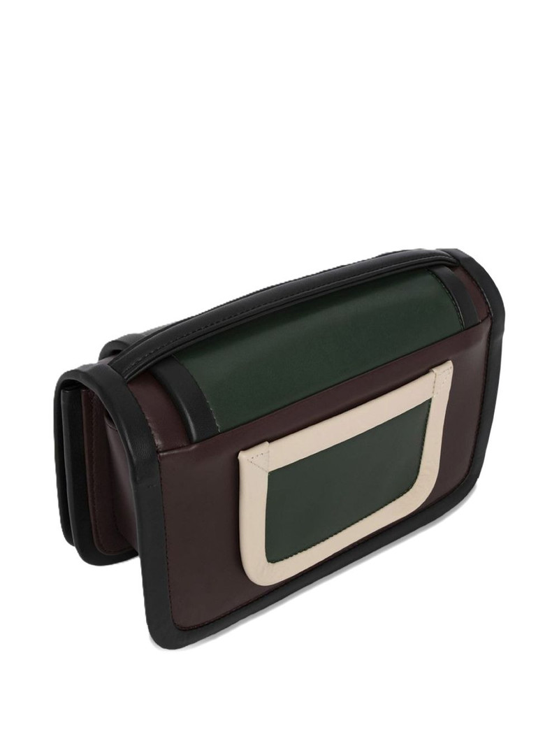 Pierre Hardy panelled-design leather crossbody bag outlook