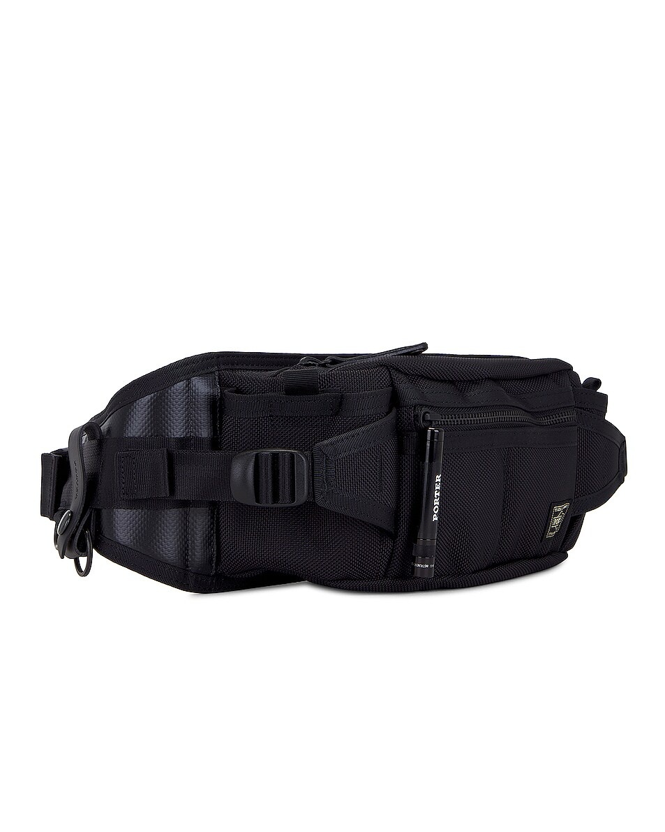 PORTER / HEAT WAIST BAG black