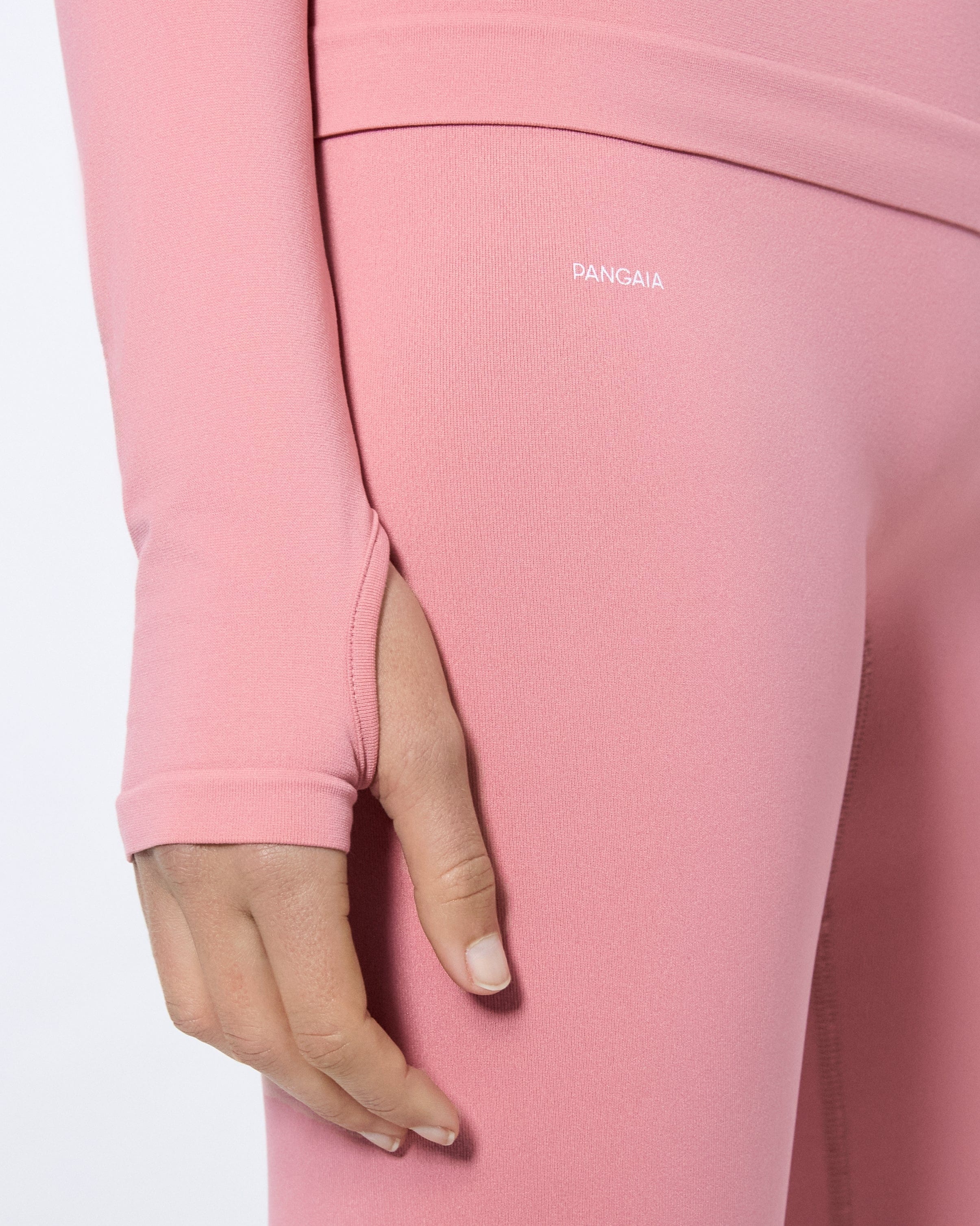 Womens Plant-Stretch Compressive Leggings - Dewy Rose - 6