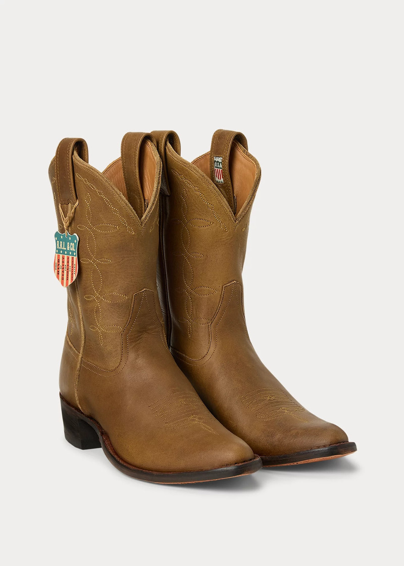 RRL by Ralph Lauren Limited-Edition Leather Boot outlook