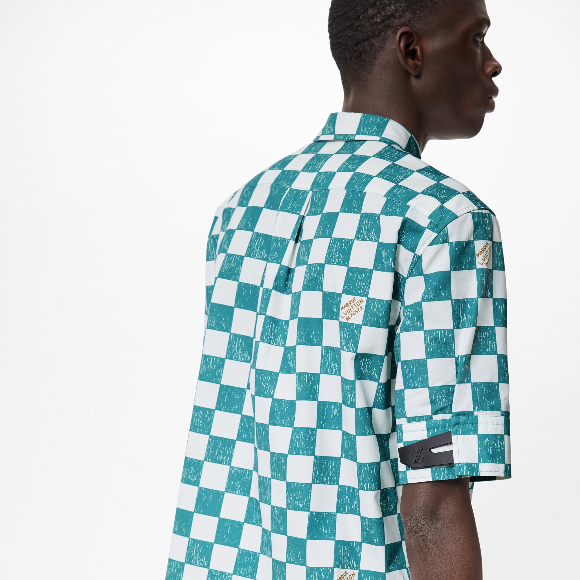 Short-Sleeved Damier Shirt - 4