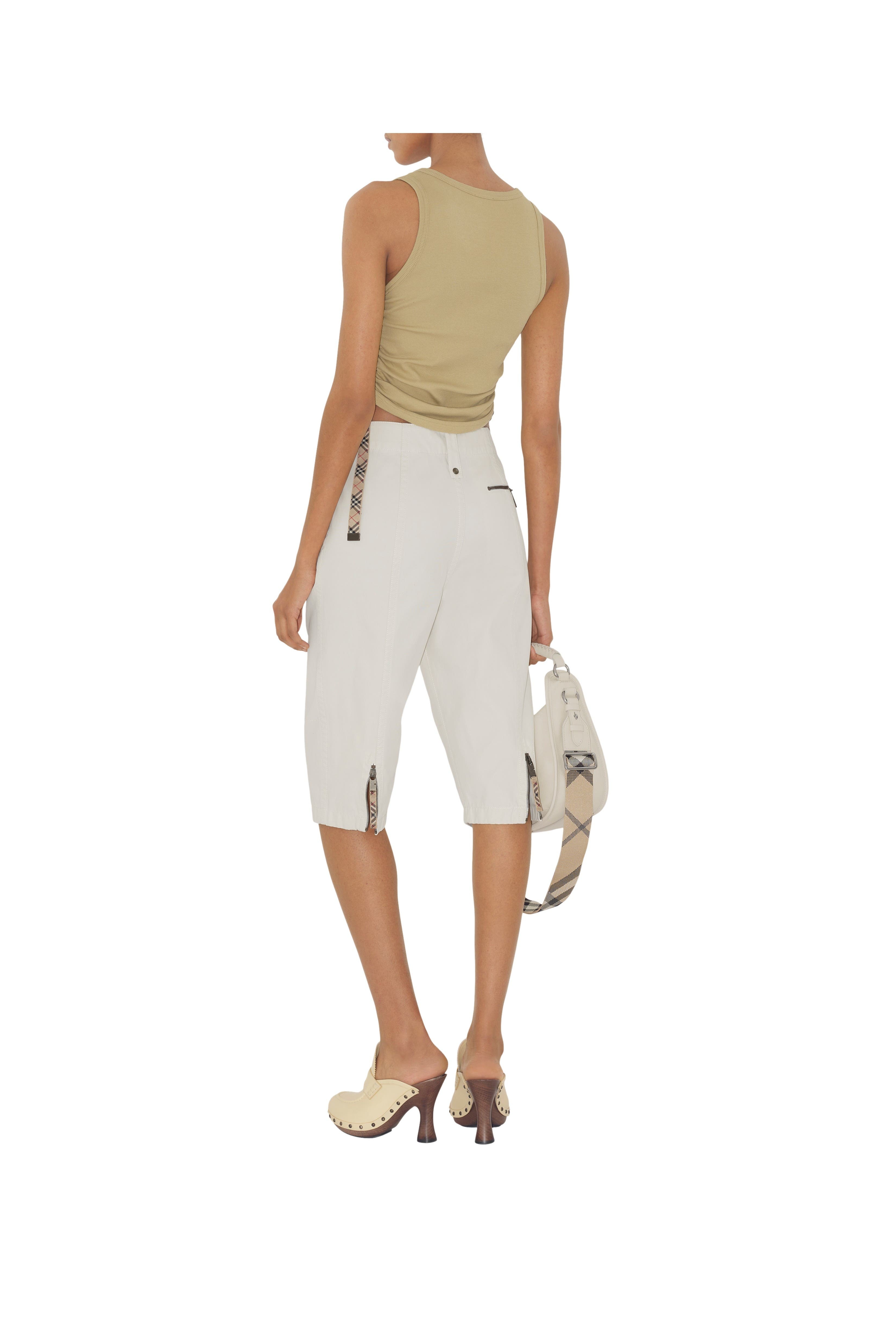 burberry Festival Cotton Blend Tank Top in Hemlock at Nordstrom - 5