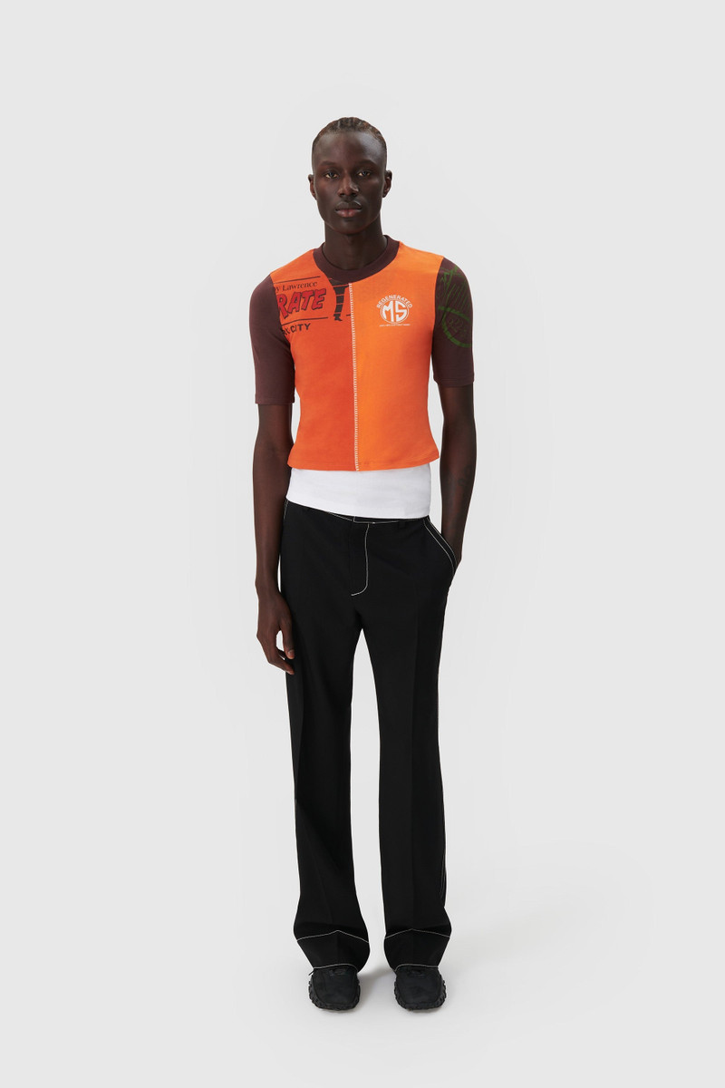 Regenerated Graphic T-Shirt Patchwork T-Shirt 9