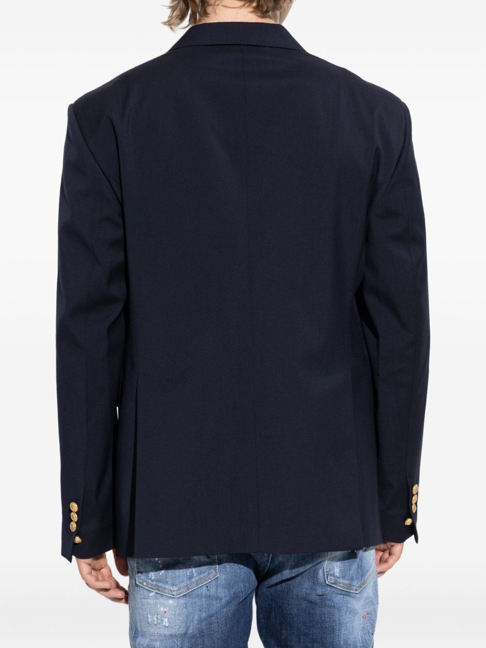 single-breasted blazer - 4