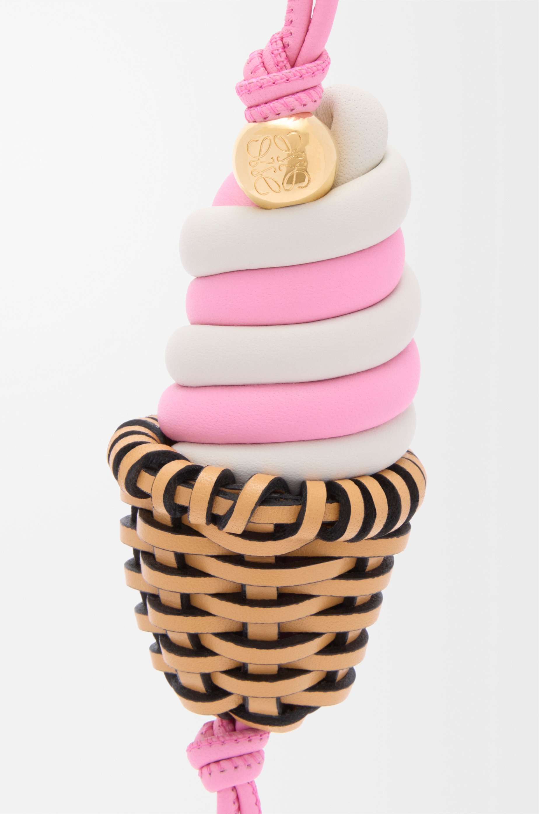 Ice cream charm in classic calfskin - 2