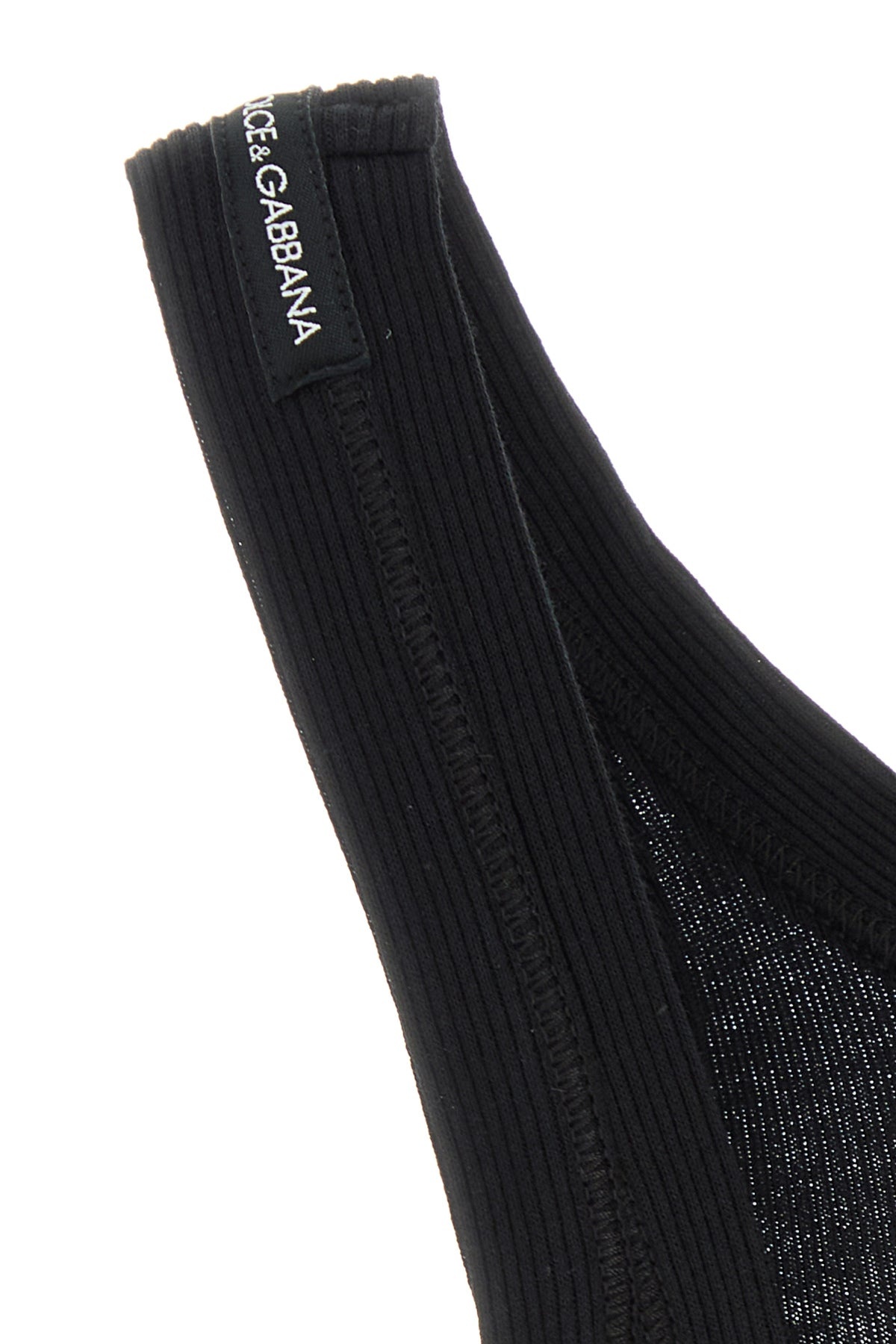 Black cotton tank top - 3