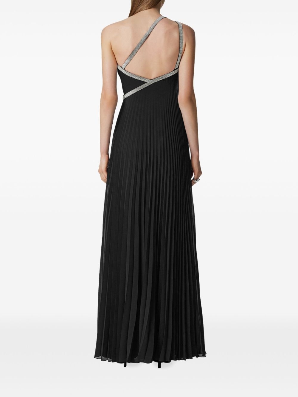 crystal-embellished gown - 4