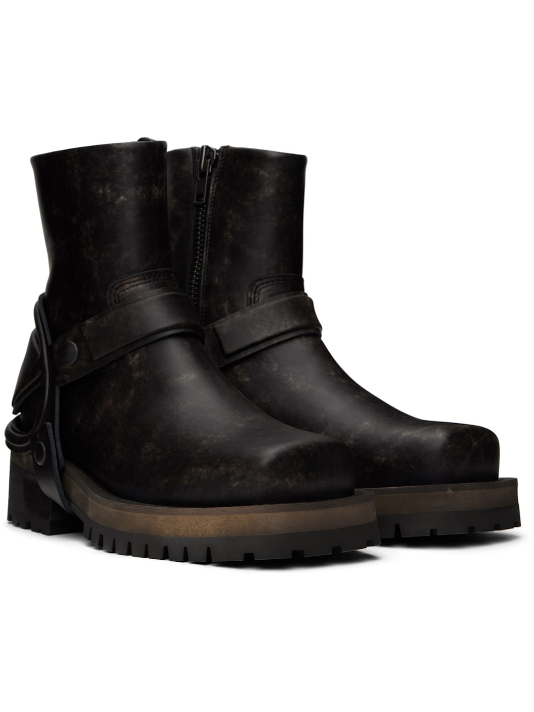 Brown D-Texan-Harness Boots - 4