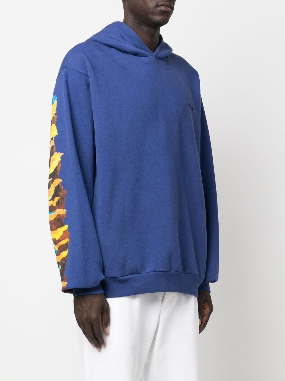 logo-print hoodie - 4
