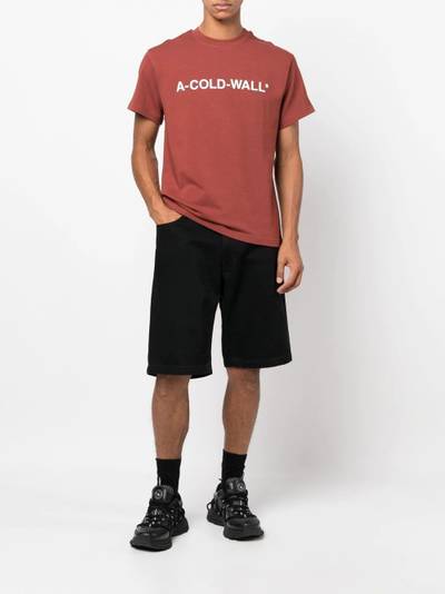 A-COLD-WALL* logo-print short-sleeved T-shirt outlook