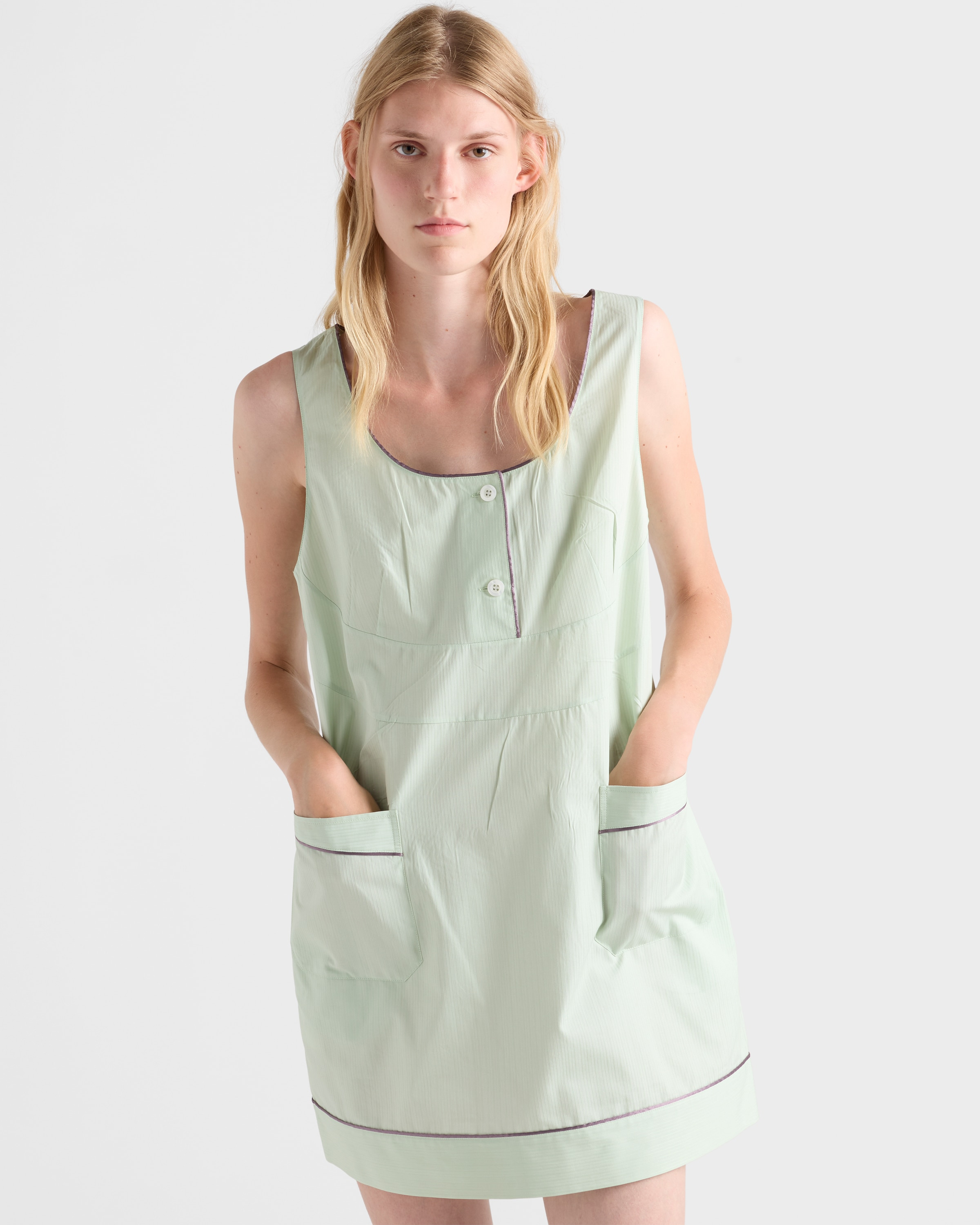 Cotton mini-dress - 3