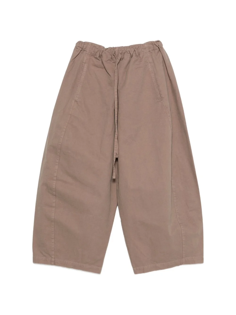 drawstring culottes trousers - 1