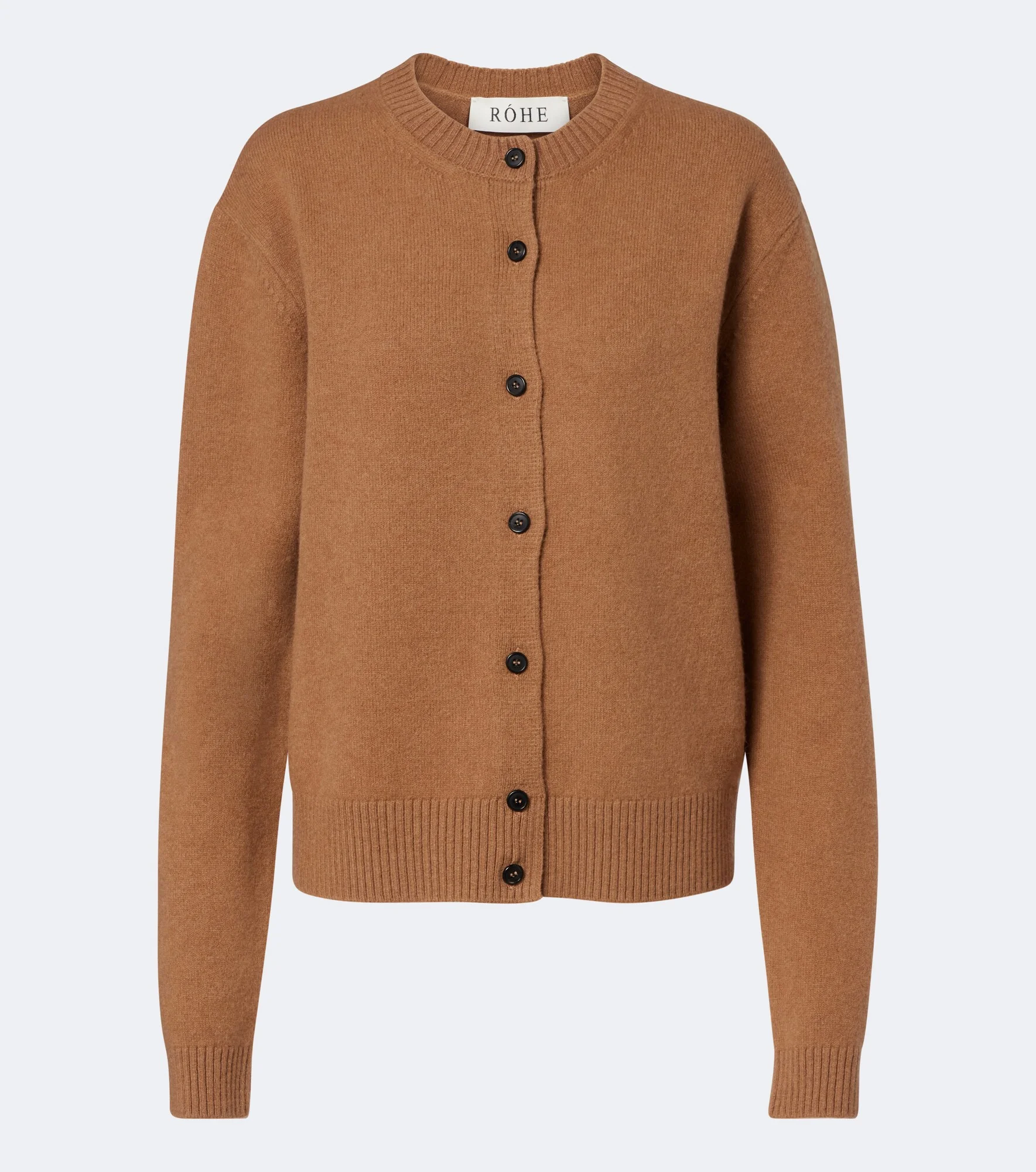 Wool and cashmere-blend cardigan - 1