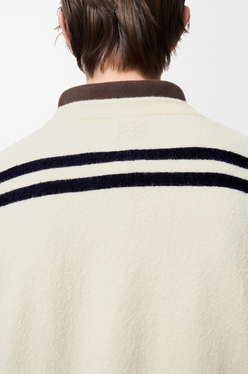 Oversized fit T-shirt in wool 5
