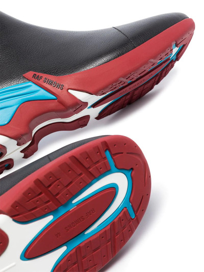 Raf Simons Cylon high-top leather sneakers outlook