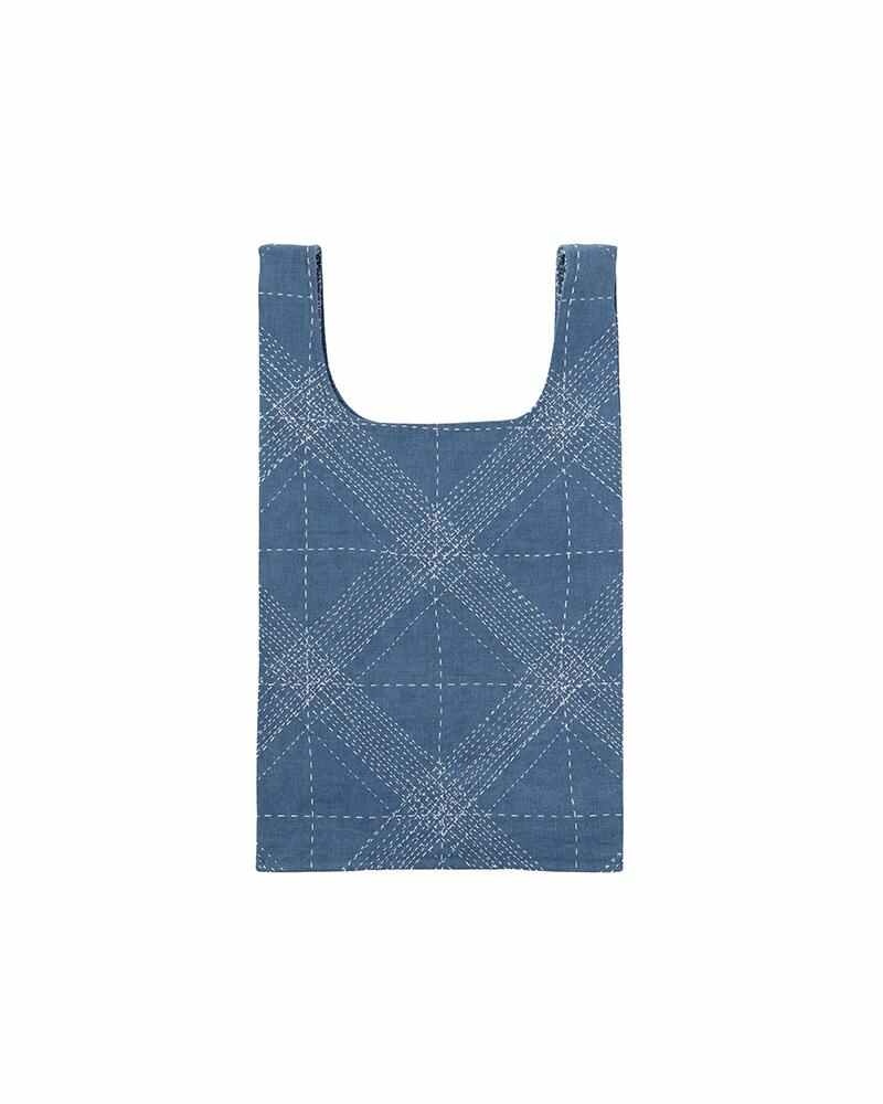 MARKET BAG (M) SASHIKO INDIGO - 2