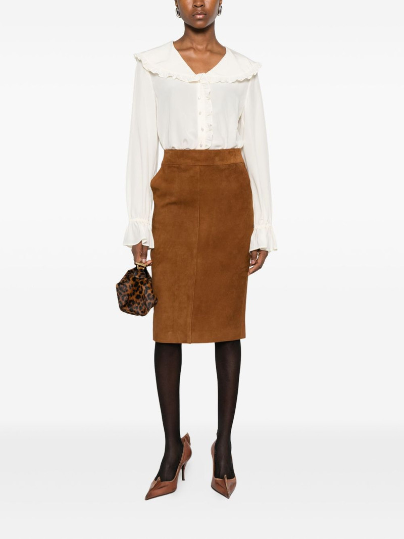 Chloé ruffled-collar blouse outlook