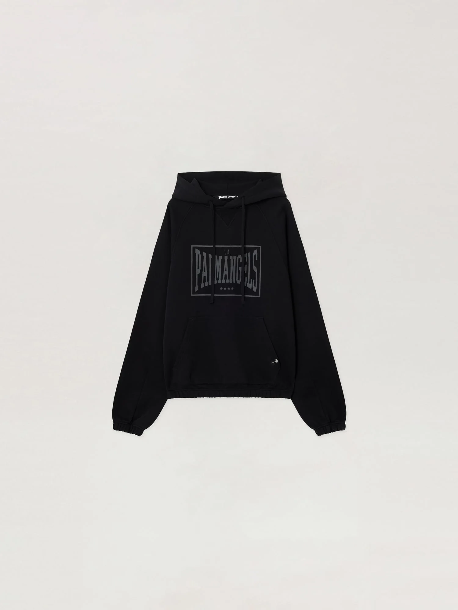 Vintage Box Logo Loose Hoodie - 1