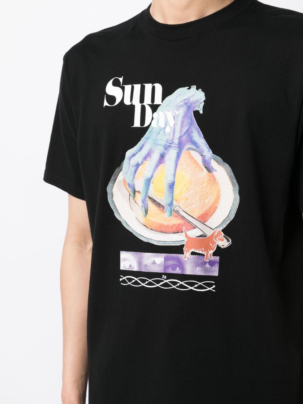 graphic-print cotton T-Shirt - 5