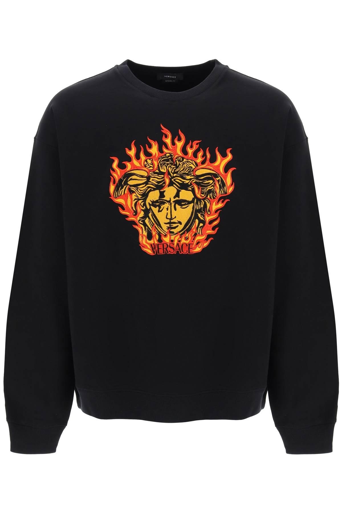 Versace Medusa Flame Sweatshirt - 1