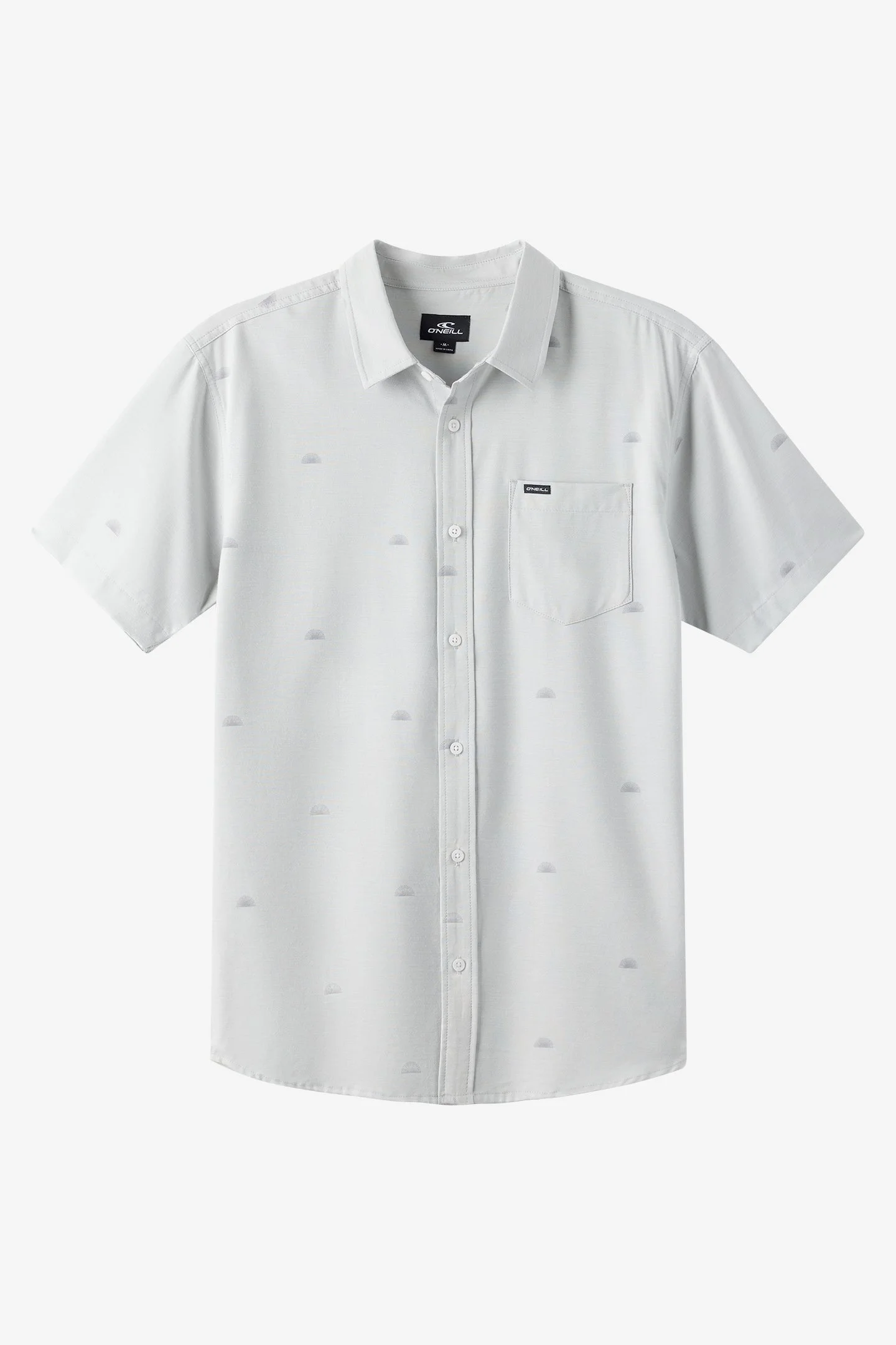 Light Check Geo Standard Fit Shirt - 1