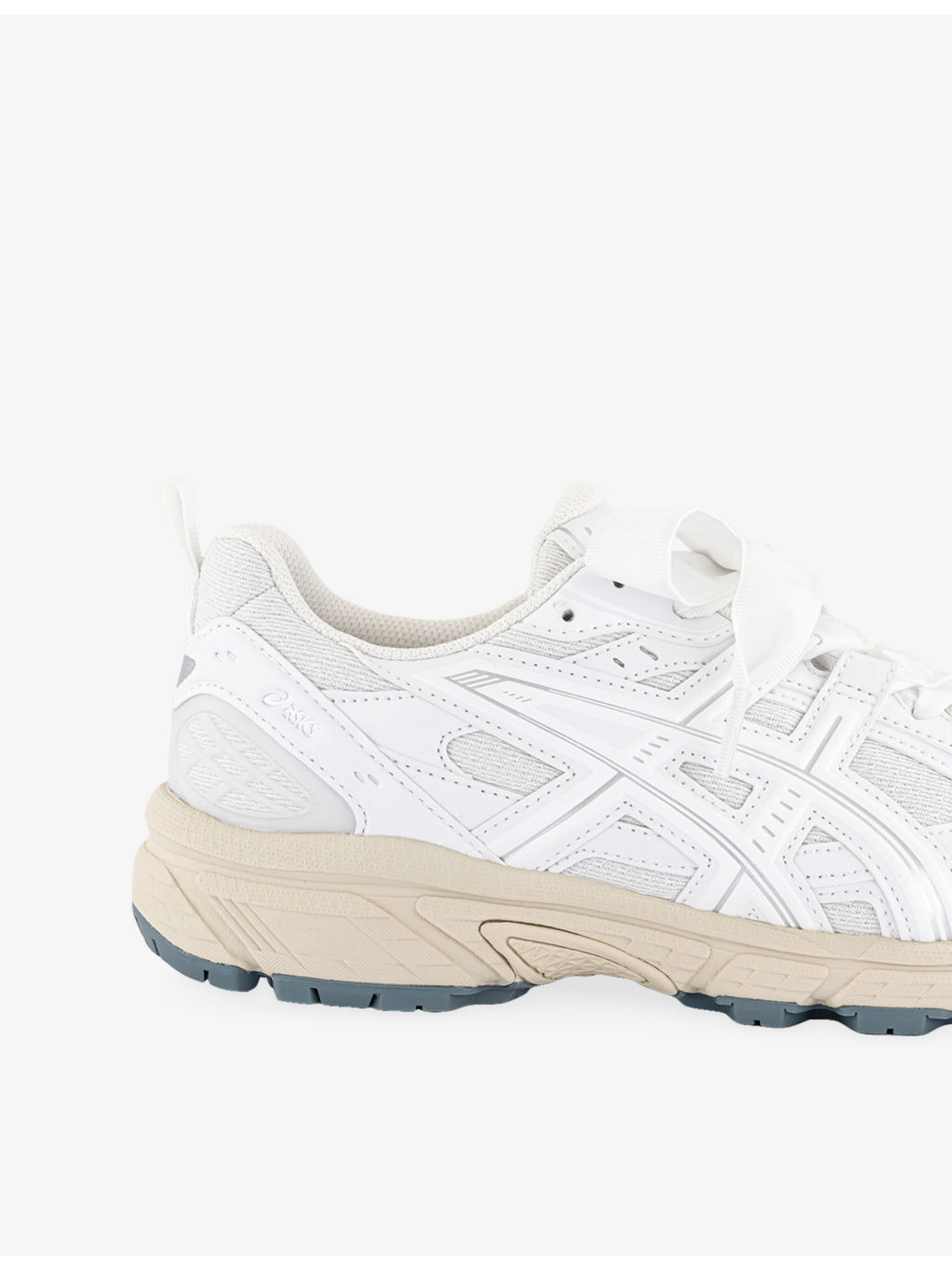 GEL-Nunobiki Faux-Leather and Mesh Low-Top Trainers - 5