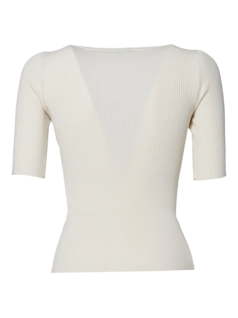 WEEKEND Max Mara rib-knit T-shirt outlook