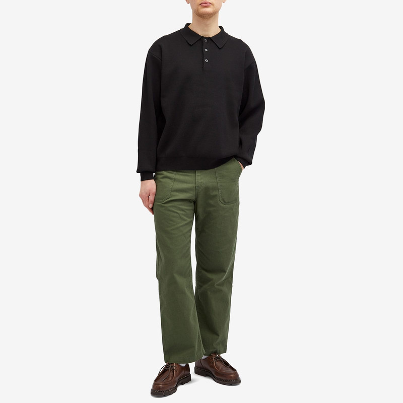 UNIFORM BRIDGE Uniform Bridge Knitted Polo Shirt outlook