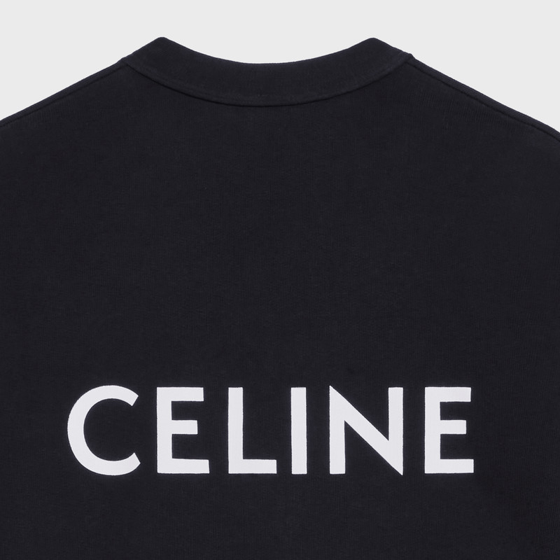 OVERSIZED CELINE CARDIGAN IN COTTON FLEECE 4
