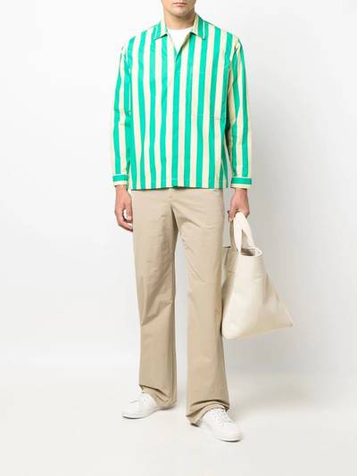 SUNNEI striped cotton shirt outlook