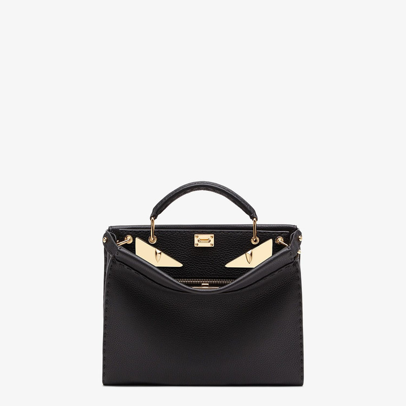 Black leather bag 1