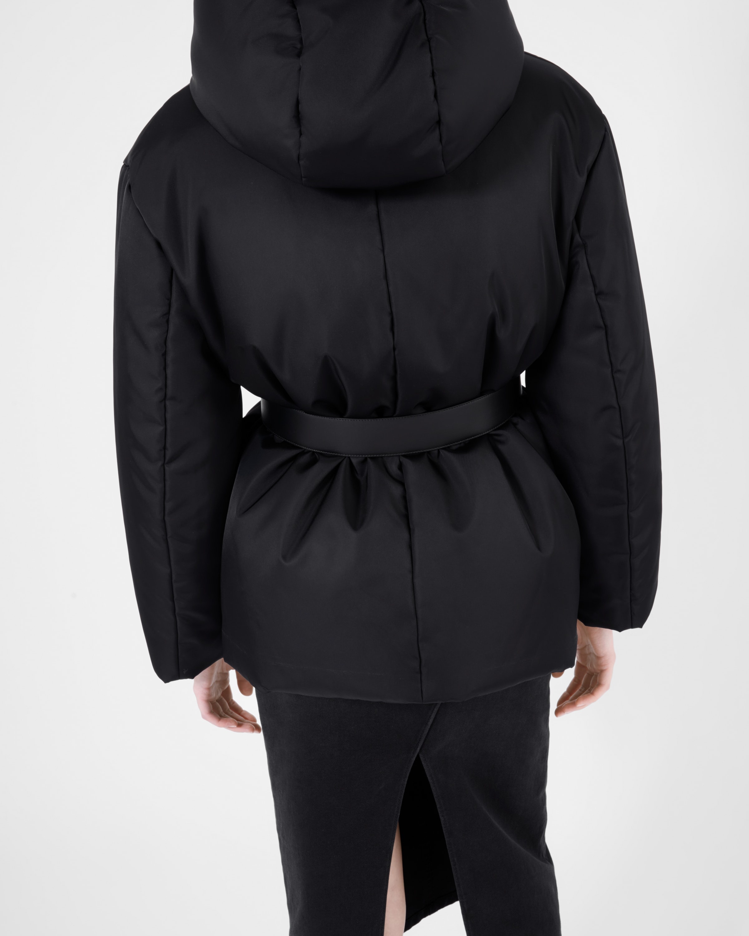 Re-Nylon hooded down jacket - 6
