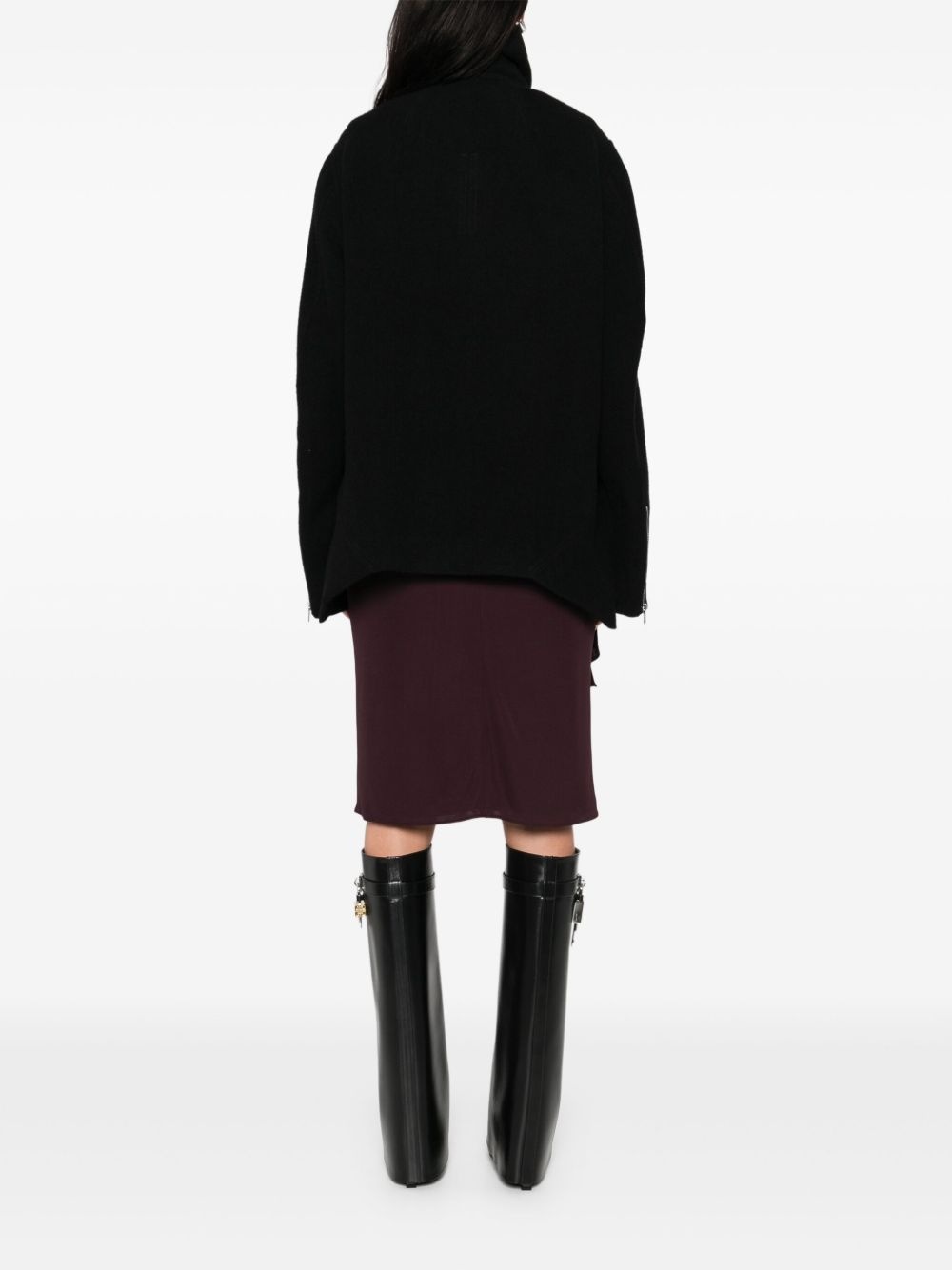zip-front jacket - 4