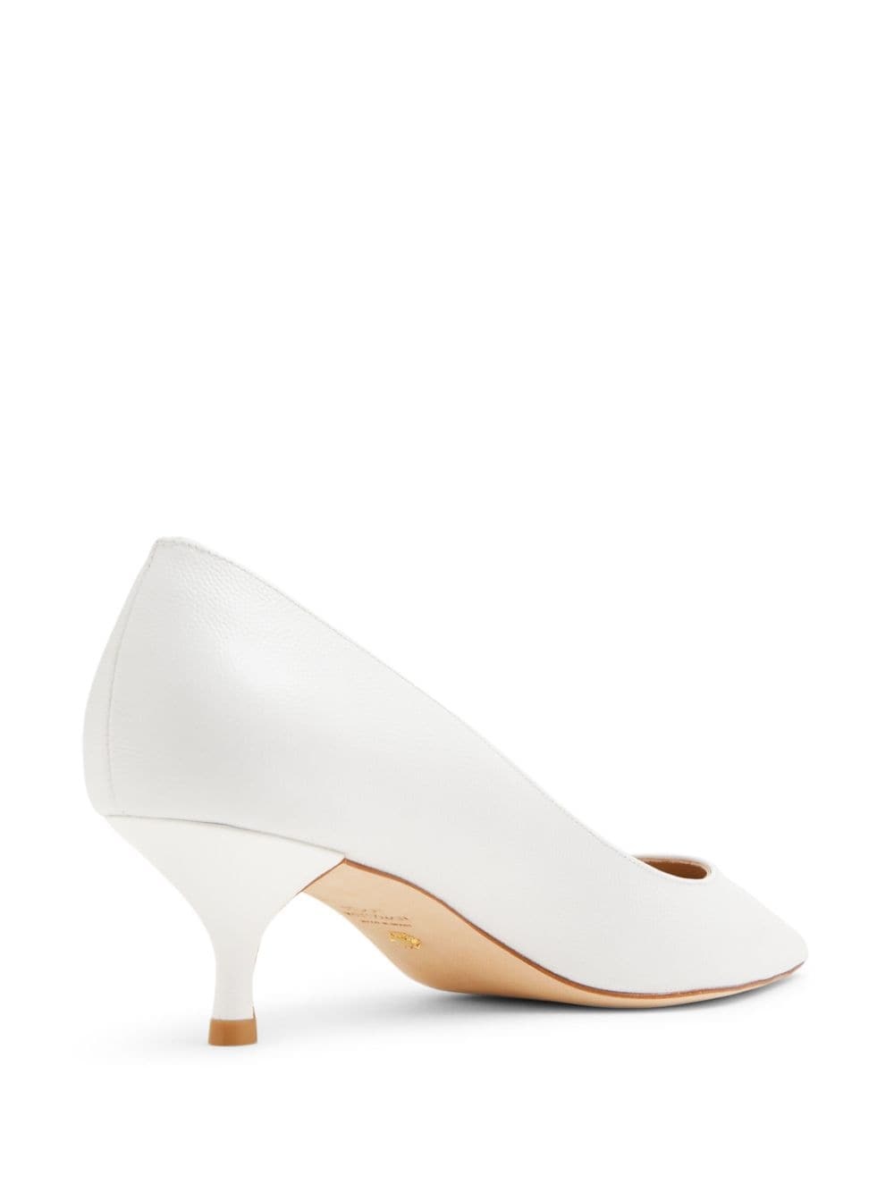 Stuart 50mm leather pumps - 3