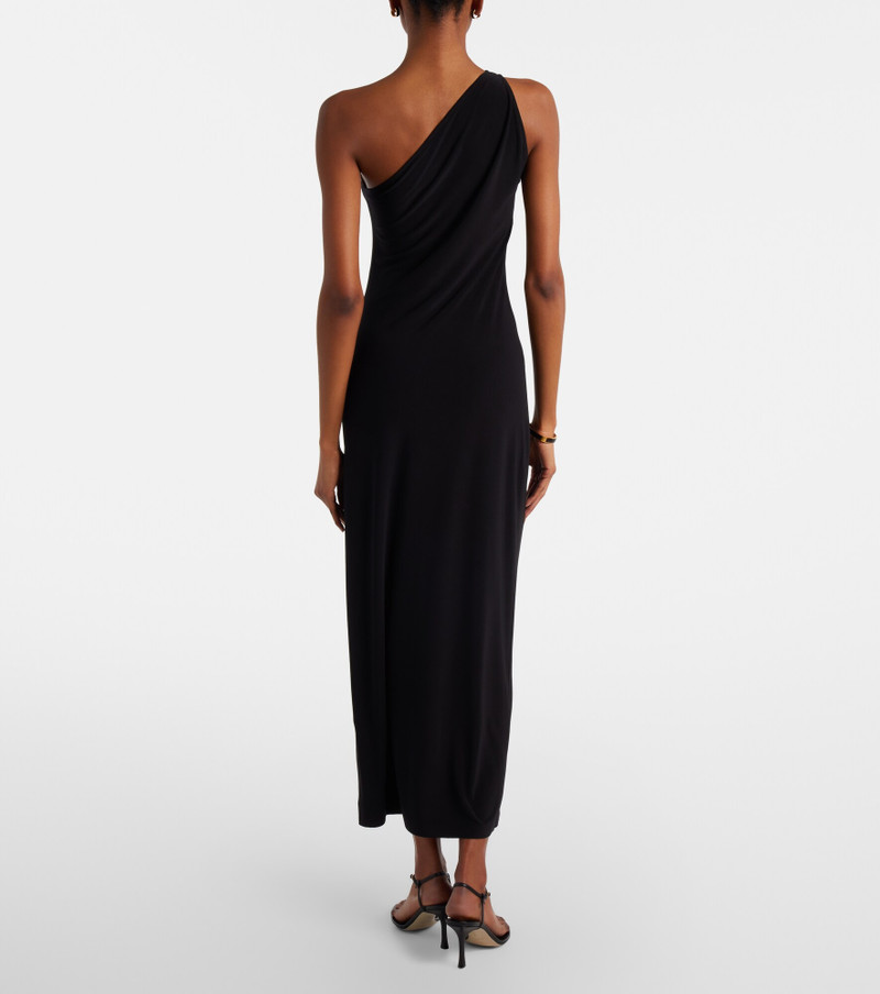 One-shoulder jersey maxi dress 5