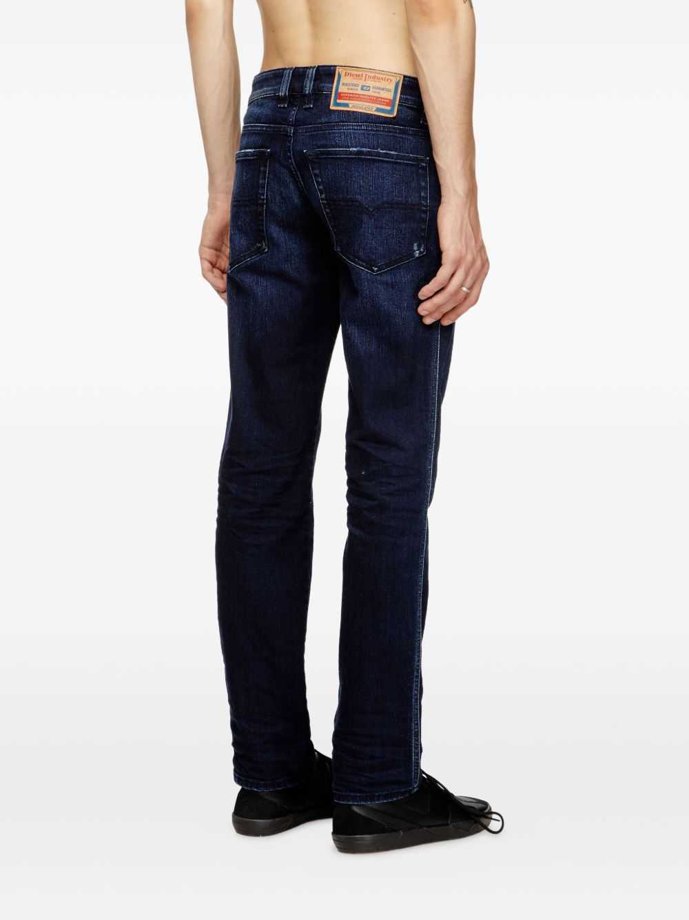 abrasions rinse jeans - 4