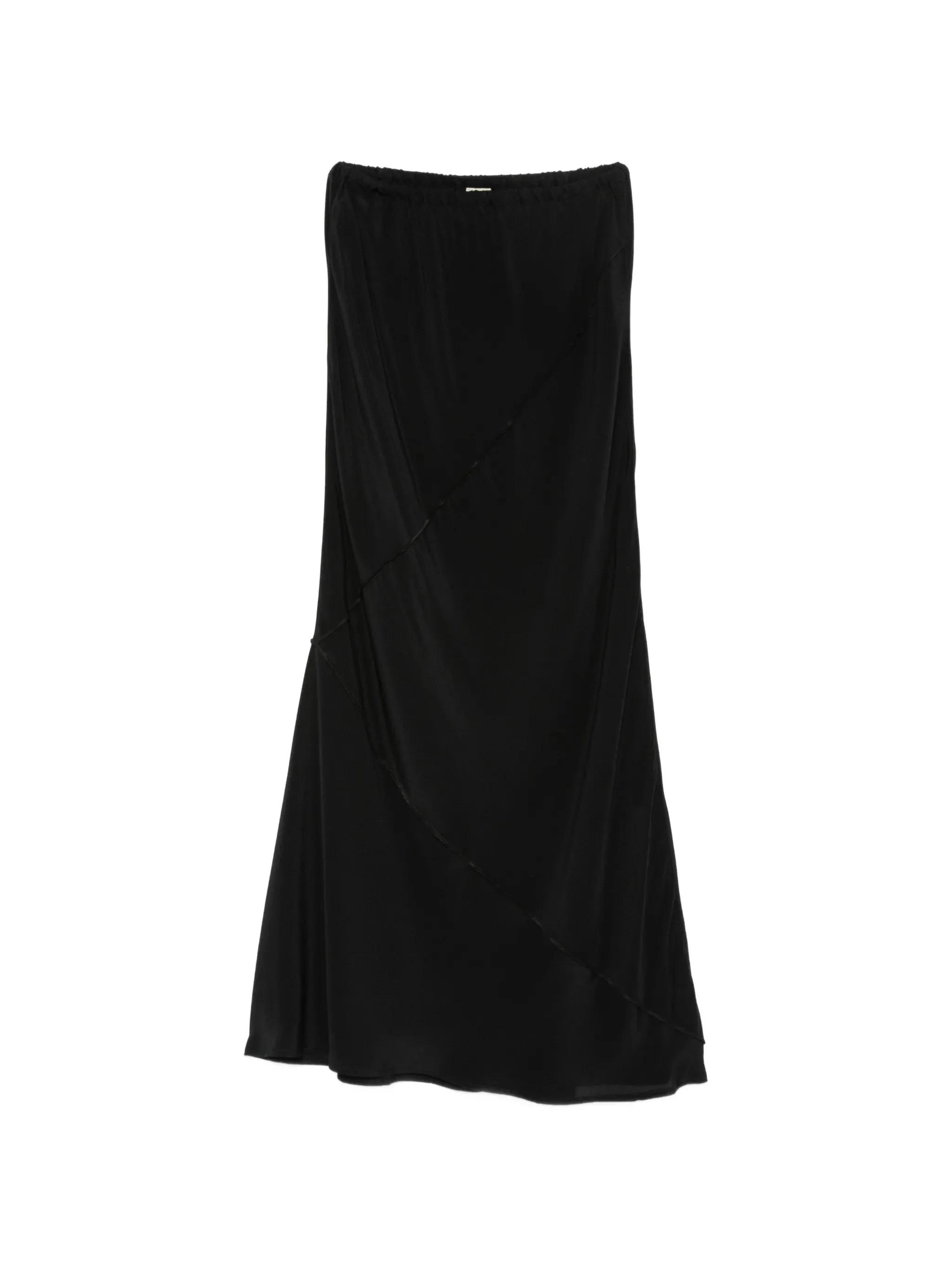 Baserange Asymmetric Panelled Midi Skirt - 1