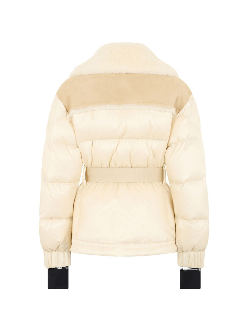 Moncler Grenoble shearling belted jacket outlook