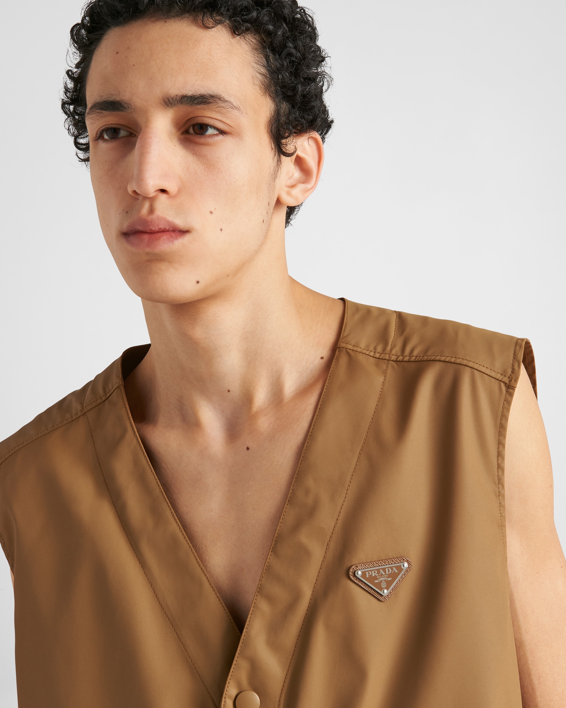 Re-Nylon cargo vest - 3