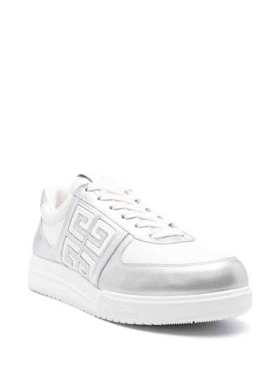 Givenchy 4G-embellished leather sneakers outlook