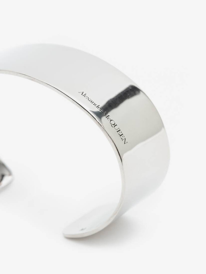 Wide Cuff in Antique Silver 4