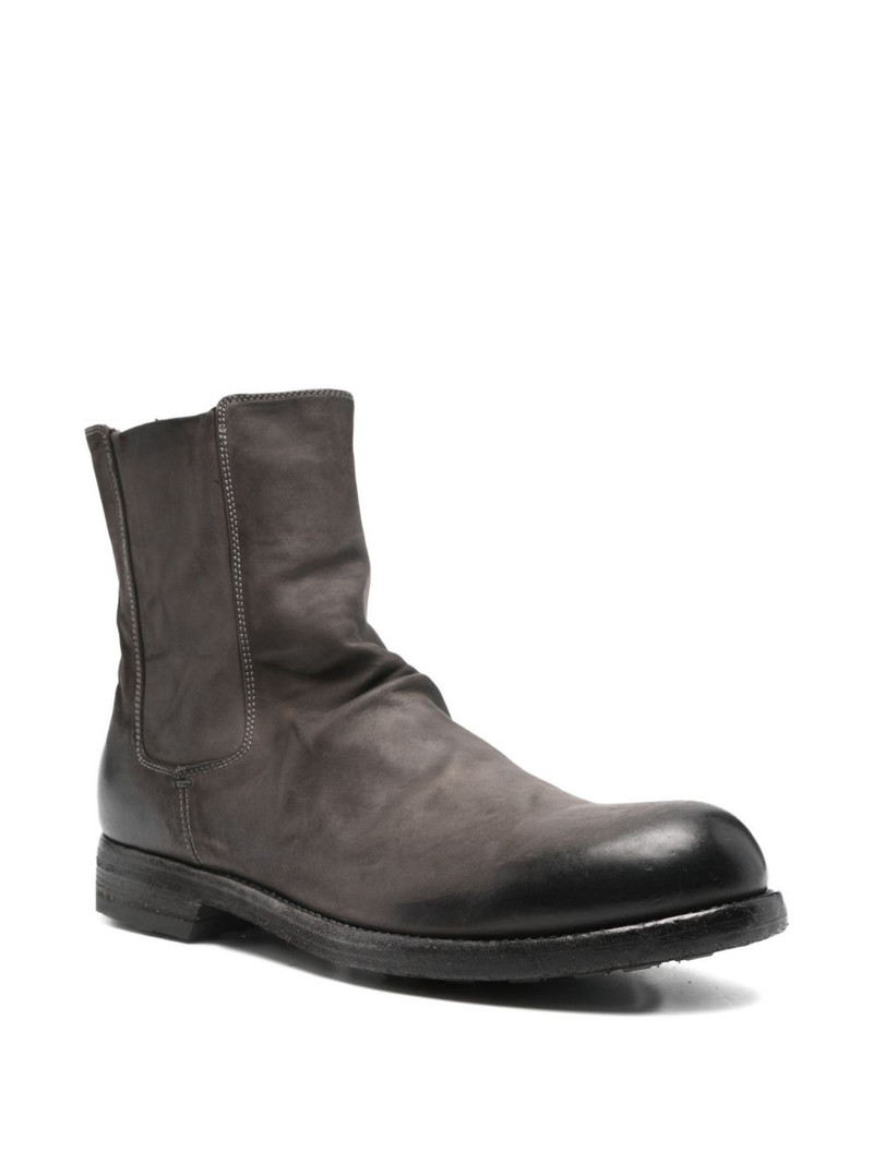 OFFICINE CREATIVE zip leather boots outlook