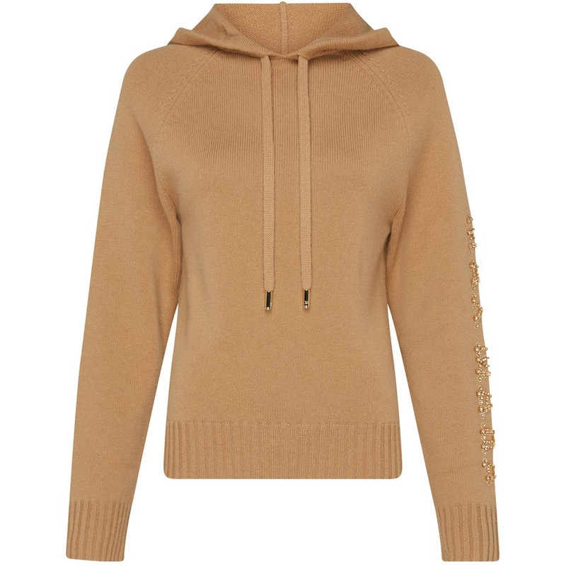 Ananas knitted hoodie - 1