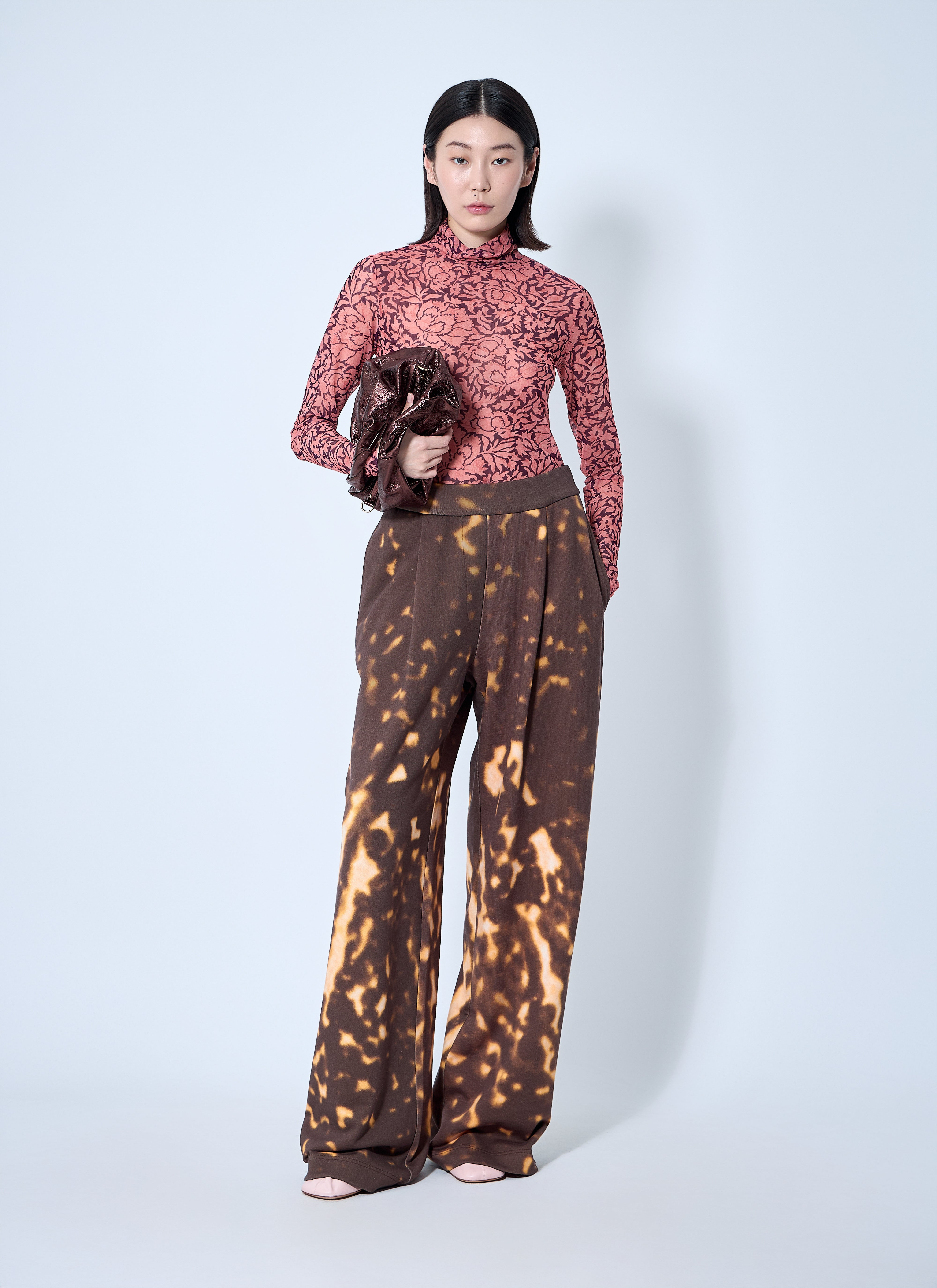 Dries Van Noten Women Tie-Dye Track Pants - 2
