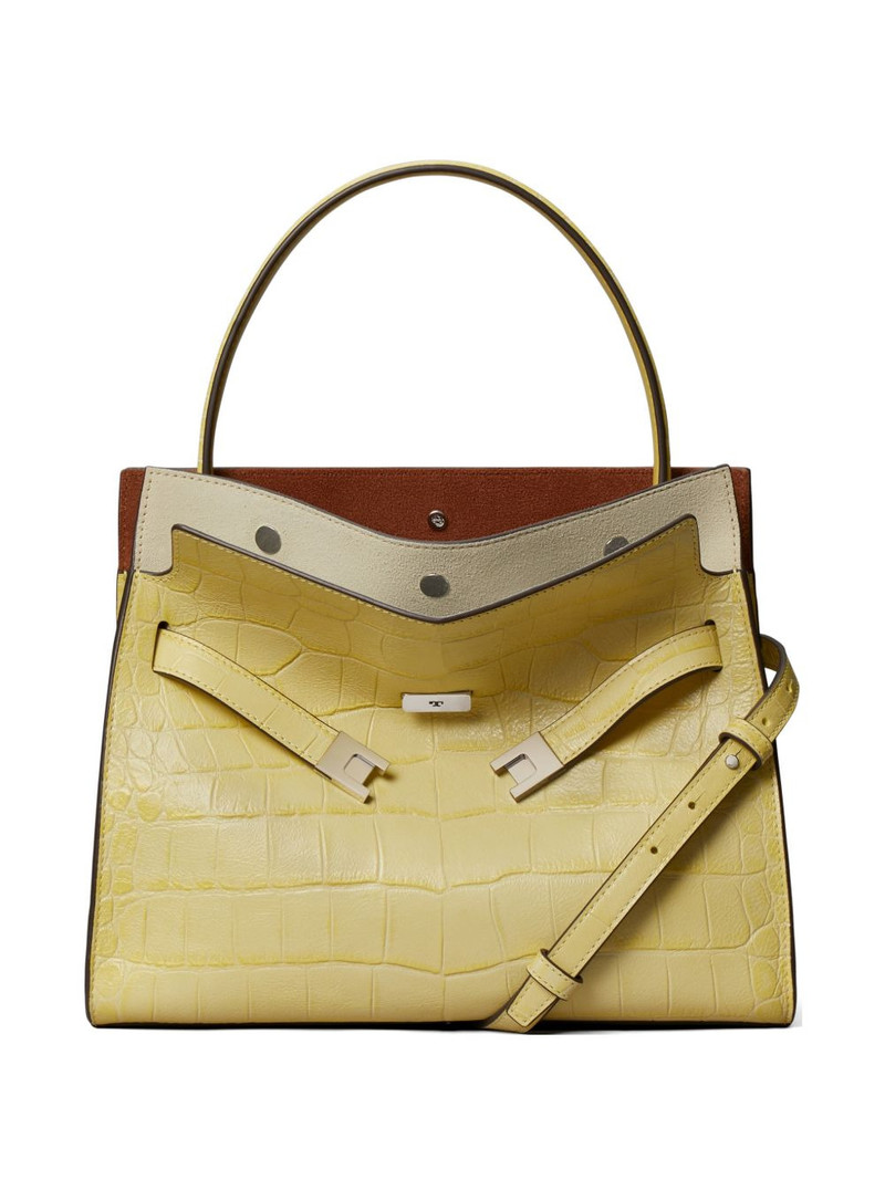 small Lee Radziwill embossed double bag 1