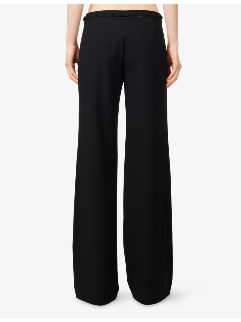Mor Straight-Leg Wool-Blend Trousers 4