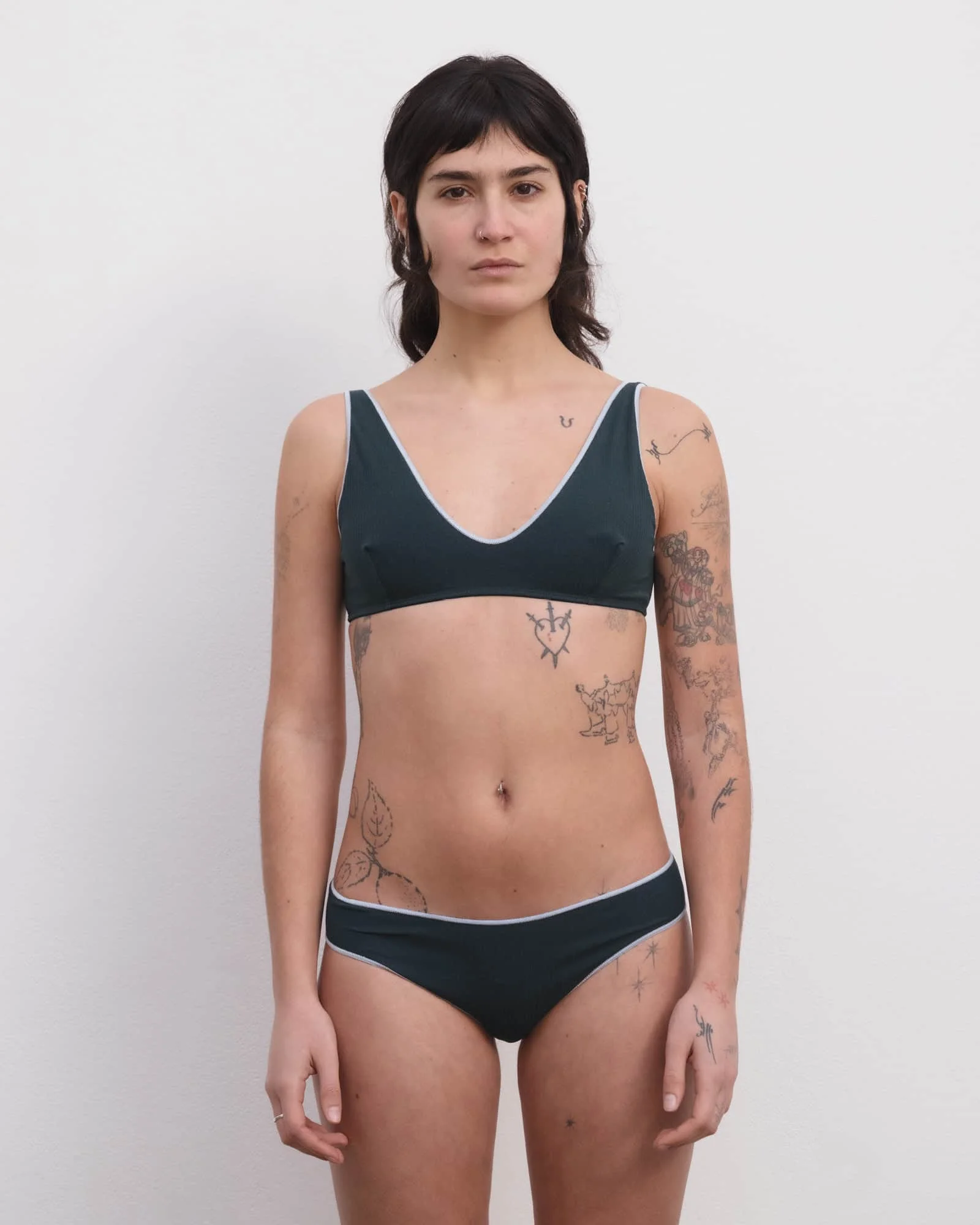 Pam Bra - Organic Cotton Rib - 1