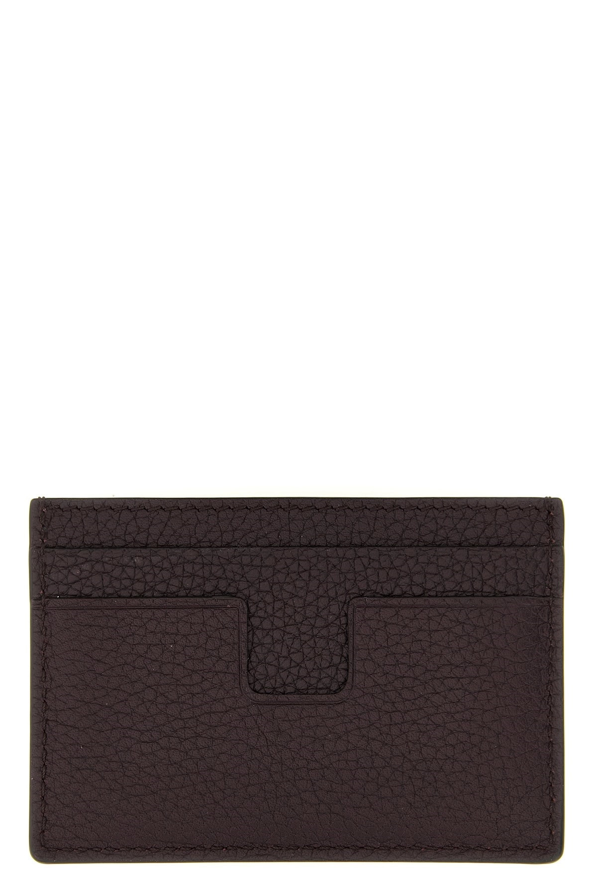 Logo leather cardholder - 2